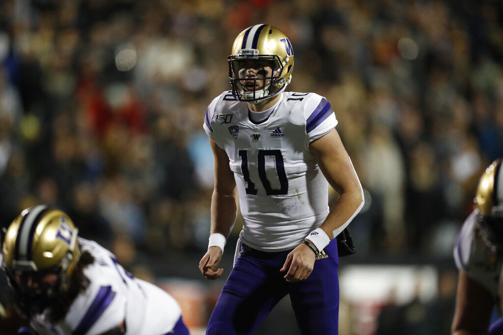 7. Jacob Eason (Jr., Washington, 6-6, 231)
